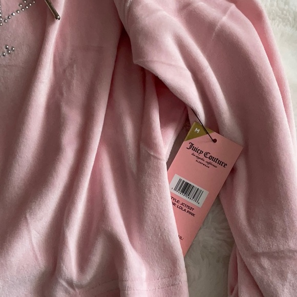 Juicy 🌸🌸Couture 🌸🌸bling loung set in Lola Pink NWT - Picture 5 of 9